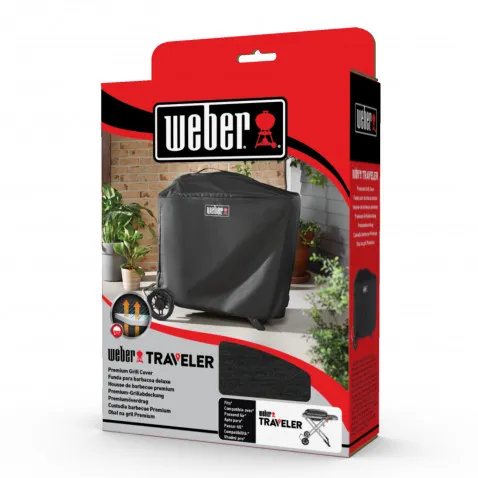Weber Premium Abdeckhaube Für Traveler