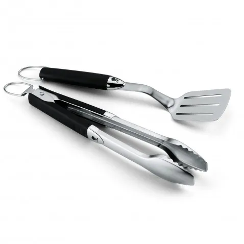 Weber Premium Grillbesteck Kompakt, 6645 2-teilig,