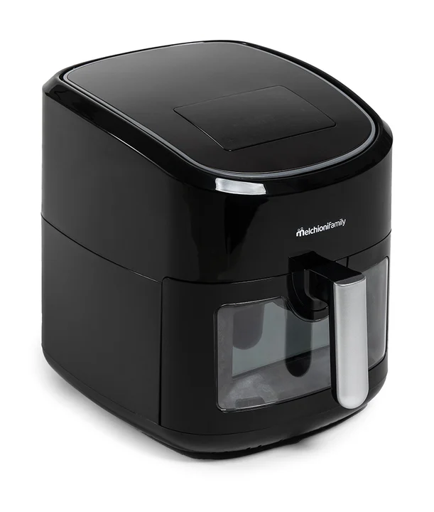 1800 W Heißluftfritteuse, 8 L / 2,5 kg, Touchscreen mit Sichtfenster