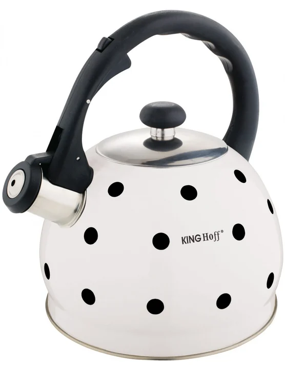 2.0L KH-1050 ENAMELED KITCHEN WITH POINTS, Wasserkocher, Weiss - 2.0L KH-1050 ENAMELED KITCHEN WITH POINTS, Wasserkocher, Weiss