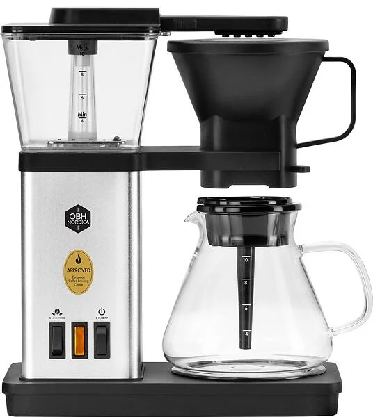 2411 coffee maker Manual Drip coffee maker 1.25 L, Filterkaffeemaschine, Transparent, Schwarz, Silber