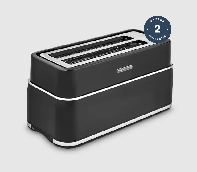 245744, 4 slice(s), Black, Buttons, Level, 1750 W, Toaster, Schwarz - 245744, 4 slice(s), Black, Buttons, Level, 1750 W, Toaster, Schwarz