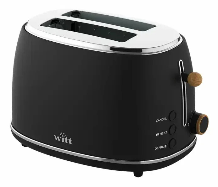 61120067, Toaster, Schwarz - 61120067, Toaster, Schwarz