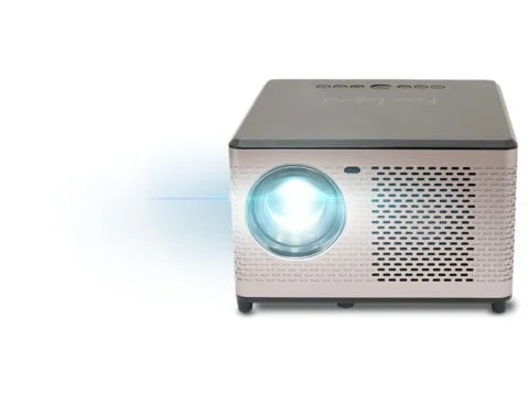 Acer - AOpen QF15a powered by LCD-LED Beamer - 1080p Full HD (1.920 x 1.080 Pixel), 10.000 LED Lumen, 1.000:1 Kontrast, Keystone, Bluetooth Lautsprecher,