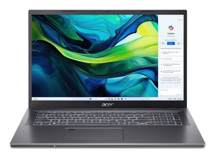 Acer - Aspire 17 (A17-51GM-70LZ) Laptop | 17,3" FHD IPS Display | Intel Core 7 150U | 16 GB RAM | 1 TB SSD | NVIDIA Geforce RTX 2050 | Windows 11 | QWERTZ