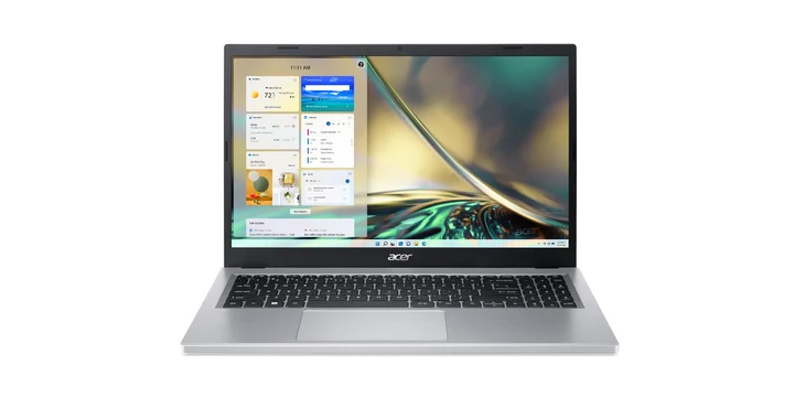 Acer - Aspire A315-24P-R4Z7 15,6 Zoll R5-7520U 8 GB 512 GB W11 Grau