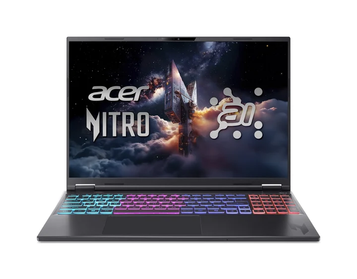 Acer Nitro 16 AI Gaming-Notebook | AN16S-61 | Schwarz