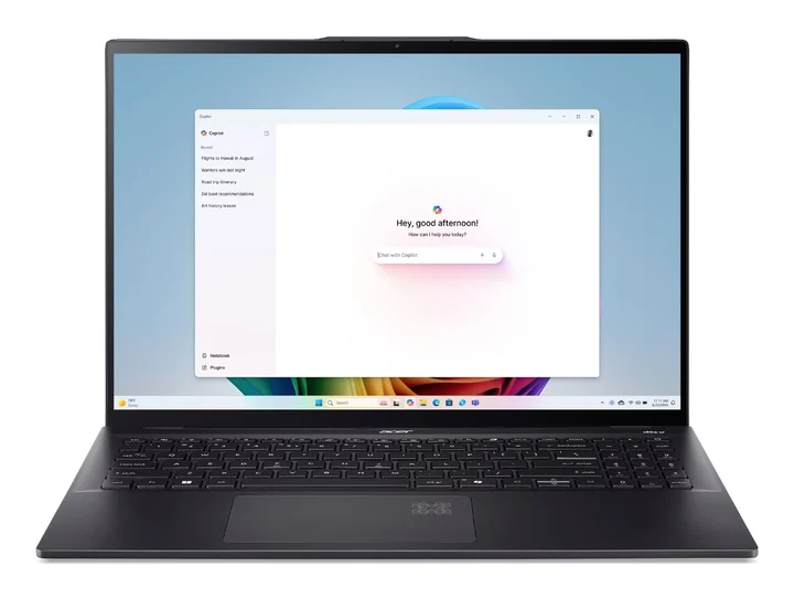 Acer - Swift 16 AI OLED Ultrathin Touchscreen Notebook, SF16-51T, Intel Core Ultra 7, 32GB RAM, 1TB SSD, Intel Arc Graphics