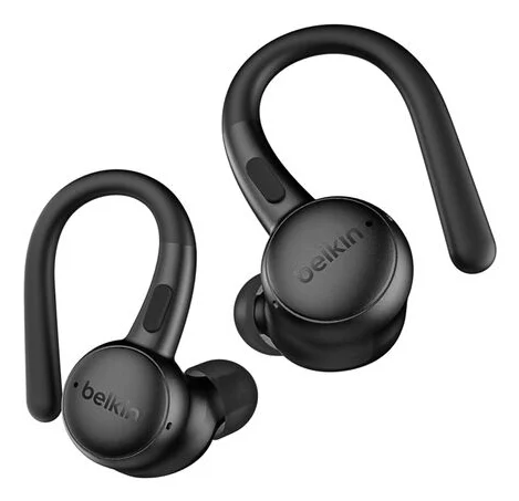 Activefit Sports In-Ear Kopfhörer schwarz AUC016hqBK (Aktive Geräuschunterdrückung, 36 h, Kabelgebunden, Kabellos), Kopfhörer, Schwarz