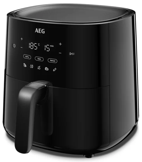 AEG - Heissluftfritteuse AAF3B 6000 / Fassungsvermögen: 3,3 l AAF3B Schwarz