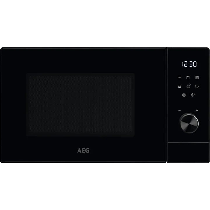 AEG - Mikrowelle mit Grill MFB295DB – freistehend, 29 L, Touch-Bedienung, Invertertechnologie, AutoSteam-Dampffunktion, Silent+, MultiStage Cooking, 900 W