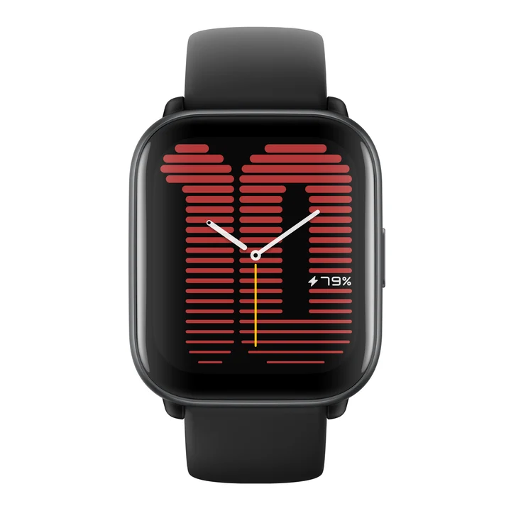 Amazfit - Active 42mm Smartwach, Sprachassistent Sprache-zu-Text; Bis zu 14 Tage Akkulaufzeit, GPS, Routennavigation, Bluetooth-Anruf, Kompatibel mit iOS und