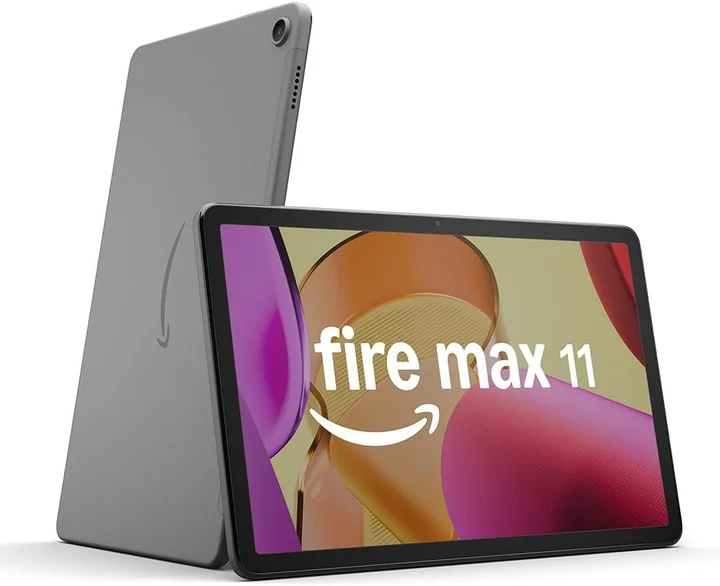 Amazon - Fire Max 11-Tablet (Neueste Generation), unser bisher leistungsstärkstes Tablet, mit klarem 11-Zoll-Display, Octa-Core-Prozessor, 4 GB RAM, 14 Std.