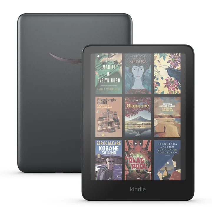 Amazon - Kindle Colorsoft Signature Edition (neueste generation) – Mit Farb-Display und Frontlicht mit automatischer Anpassung, kabellosem Aufladen und