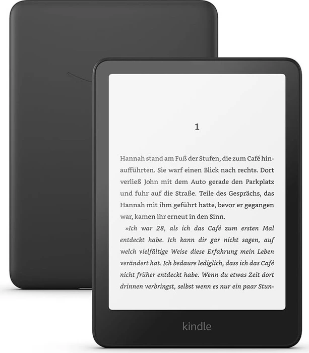 Amazon - Kindle Paperwhite (neueste generation) – Unser schnellster Kindle, mit neuem 7-Zoll-Display und wochenlanger Akkulaufzeit – 16 GB – ohne Werbung –