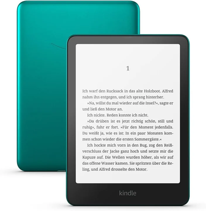 Amazon - Kindle Paperwhite Signature Edition (neueste generation) – Unser schnellster Kindle, mit Frontlicht mit automatischer Anpassung und kabellosem