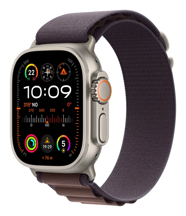 Apple - Watch Ultra 2 mit Alpine Loop Medium Indigo (MRET3FD)