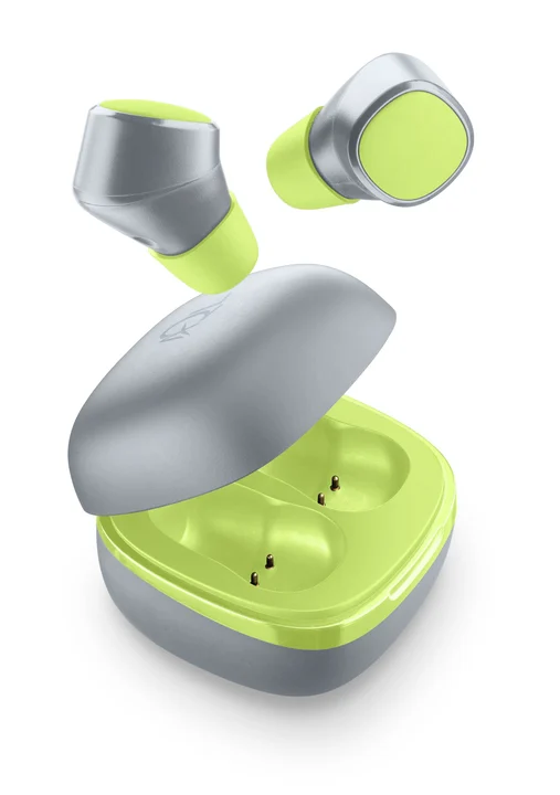 AQL True Wireless Bluetooth In-Ear Headset EVADE (lime) (22 h, Kabellos), Kopfhörer, Grün