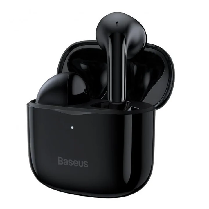 Baseus E3 Drahtlose Bluetooth Kopfhrer 5.0 Tws In-Ear Wasserdicht Ip64 Schwarz (Ngtw080001)
