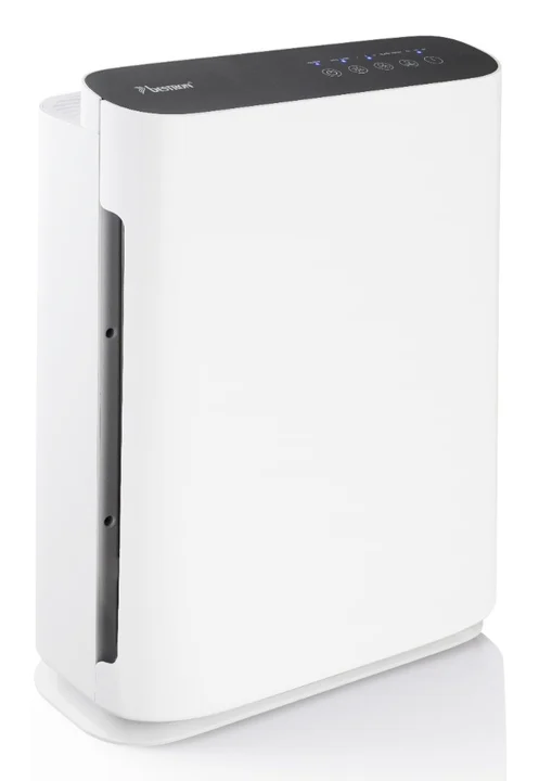 Bestron - 4-in1 Luftreiniger, bis zu 99,9% Filterleistung: HEPA13-, Mikro- & Aktivkohlefilter sowie UV-C Leuchte - effektiv gegen Viren, Bakterien, Allergene,