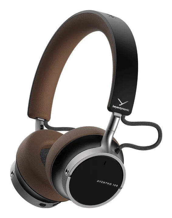 beyerdynamic AVENTHO 100 Wireless On-Ear Kopfhörer mit ANC in braun