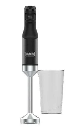 BLACK+DECKER Stabmixer 1500W Schwarz