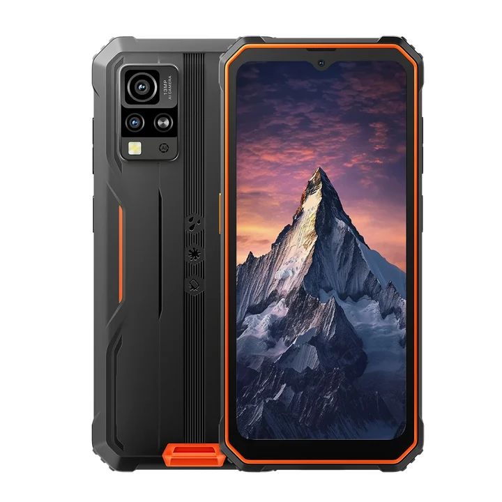 Blackview - BV4800 Pro (Double SIM - 6.56'' - 128 Go, 4 Go RAM) Orange