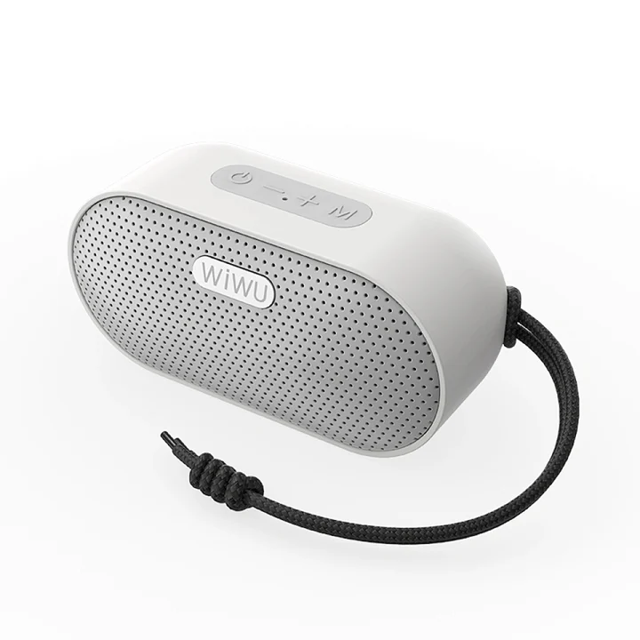 Bluetooth speakers - Wireless Bluetooth Speaker Thunder H8 (6 h, Akkubetrieb), Bluetooth Lautsprecher, Weiss