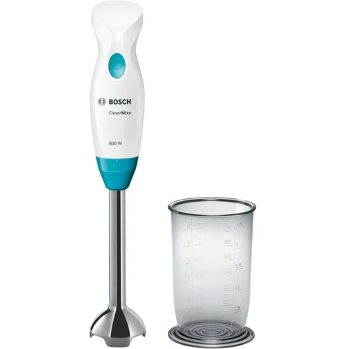 BOSCH MSM2410DW Stabmixer CleverMixx Fun weiß/türkis