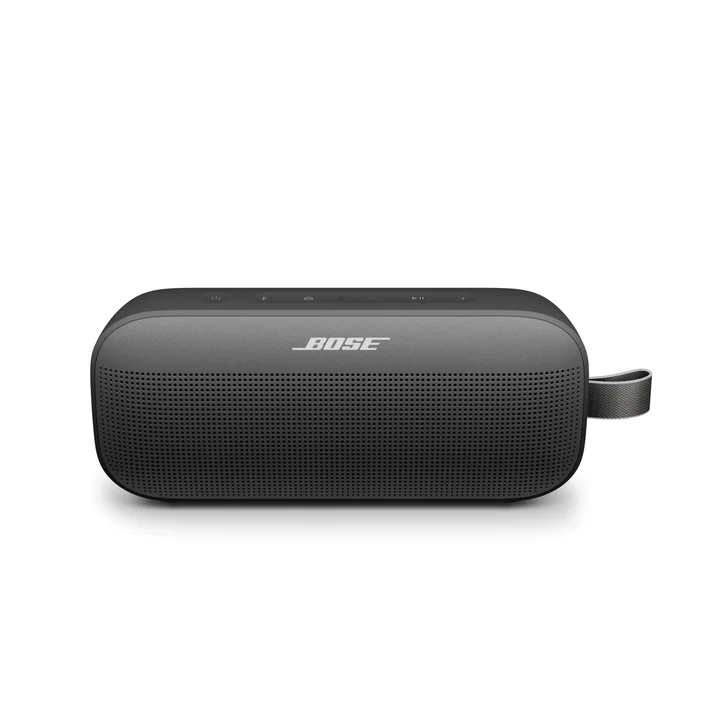 Bose - SoundLink Flex Tragbarer Bluetooth Lautsprecher (2. Gen.), Tragbarer Outdoor Lautsprecher, wasserdicht und staubdicht, mit naturgetreuem Klang, bis zu