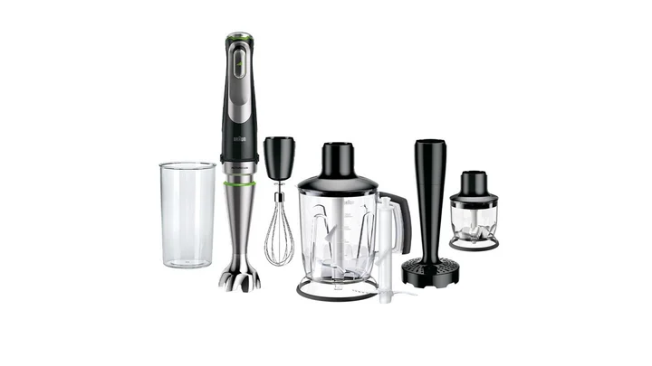 Braun - MultiQuick 9 - Stabmixer mit SplashControl-Technologie, Präzise Geschwindigkeitsregelung, Active PowerDrive, Standmixer, Zerkleinerer, 600 ml Becher,
