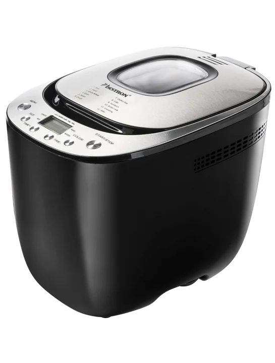 Brotbackautomat, Brotbackautomat, Schwarz, Silber - Brotbackautomat, Brotbackautomat, Schwarz, Silber