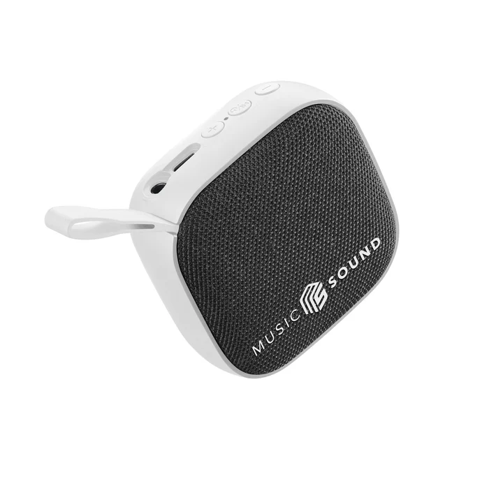 Btspkmsmini3w (4 h, Akkubetrieb), Bluetooth Lautsprecher, Weiss - Btspkmsmini3w (4 h, Akkubetrieb), Bluetooth Lautsprecher, Weiss