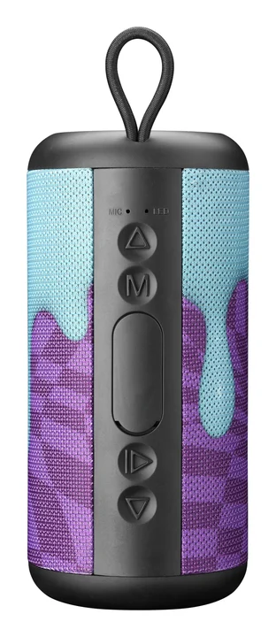 BTSPKMSVERTICAL243 (4 h, Akkubetrieb), Bluetooth Lautsprecher, Violett - BTSPKMSVERTICAL243 (4 h, Akkubetrieb), Bluetooth Lautsprecher, Violett