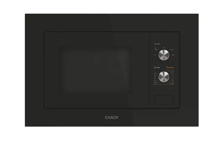 Candy MIS1730B, Integriert, Solo-Mikrowelle, 17 l, 1000 W, Eingebautes Display, Drehregler