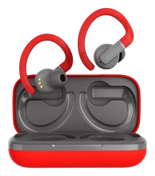 CANYON OnRun 11 Sport-In-Ear-Kopfhrer, Qi-Ladefunktion, Rot