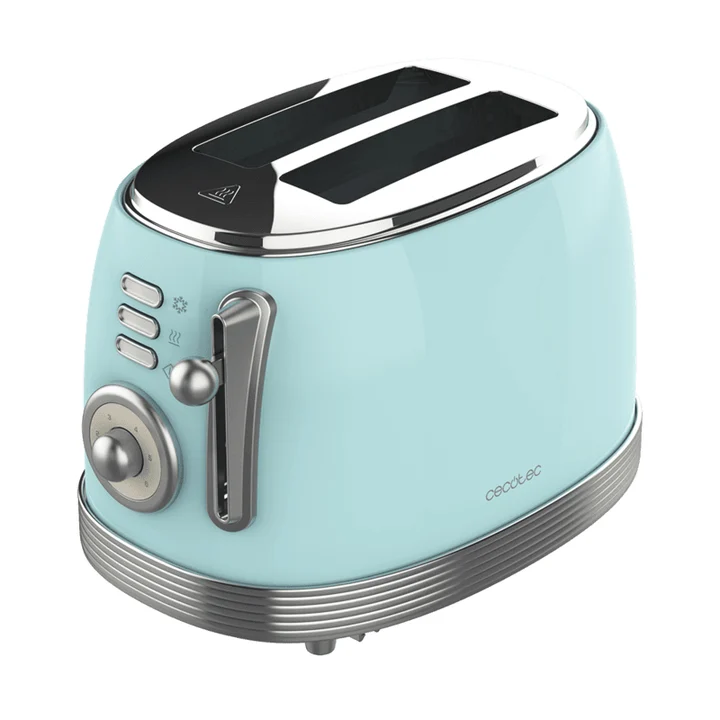 Cecotec 03208 Retro Design Toaster Blau