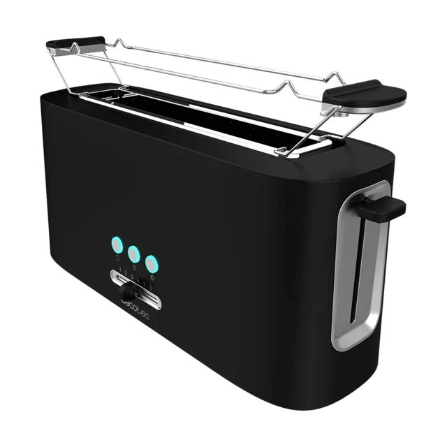 Cecotec - Toast&Taste Toaster 10000 Extra. 980 W, Plastik mit 1 extra breiten Langschlitz