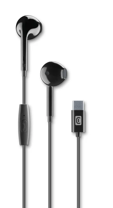 Cellular Line Kabelgebundenes Mikrofon Kopfhörer (Kabelgebunden), Kopfhörer, Schwarz