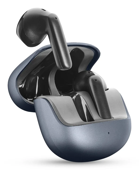 Cellularline Call Purely Black Bluetooth Headset mit ENC und Ladekoffer