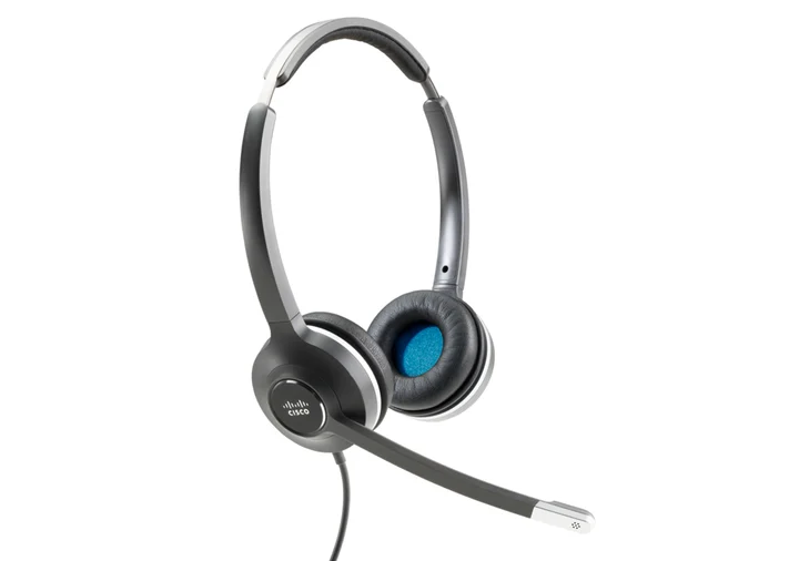 CISCO 532 Wired USB-C Dual Office Headset mit Geräuschunterdrückung Schwarz/Grau