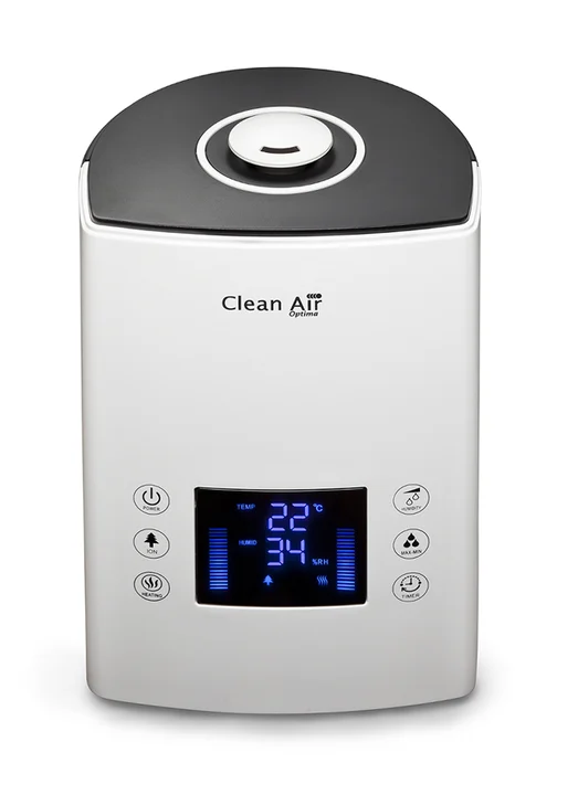 Clean Air Optima - Luftbefeuchter mit Ionisator und Aromatherapie -  CA-606W- Befeuchtungsleistung max. 480 ml/h - Wassertankinhalt 5,5 Liter - Geeignet