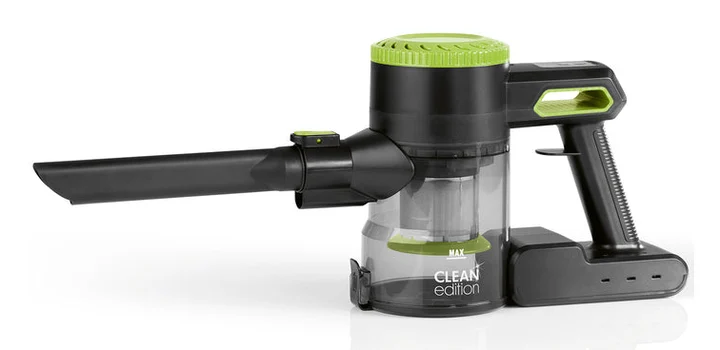 CLEAN Edition Akku-Zyklon-Staubsauger 22,2V schwarz/grün