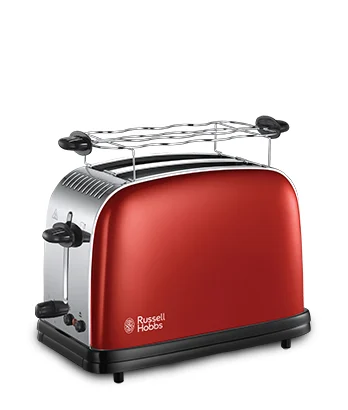 Colours Plus 23330-56, Toaster, Rot - Colours Plus 23330-56, Toaster, Rot