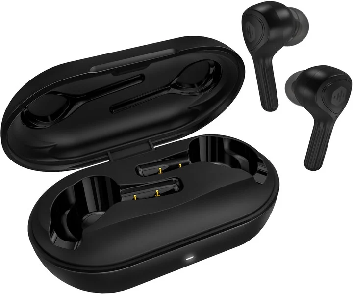 Connect IT HEP-5300-BK, True Wireless Stereo (TWS), 20 - 20000 Hz, Anrufe/Musik, Kopfhörer, Schwarz