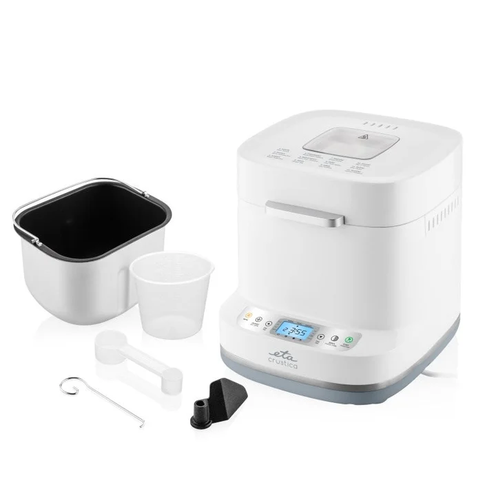 Crustica, Brotbackautomat, Weiss - Crustica, Brotbackautomat, Weiss
