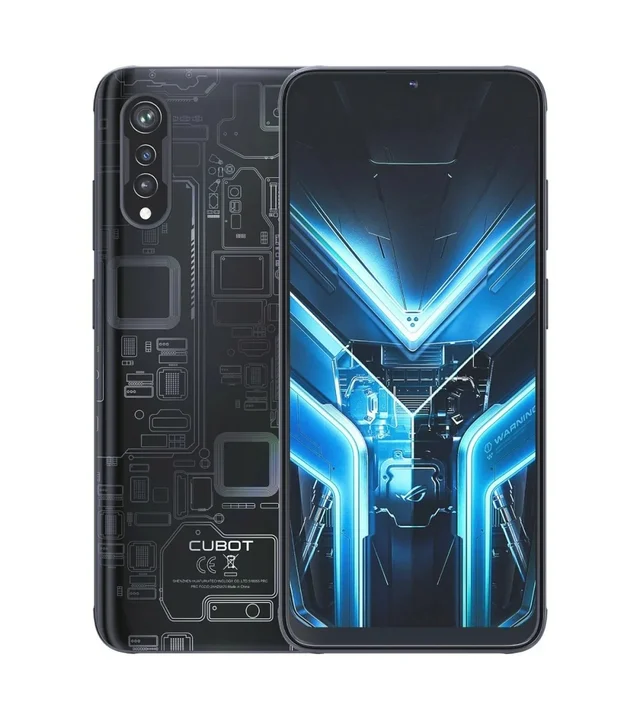 Cubot X70 Tech Black | Smartphone | Triple-Kamera | Android