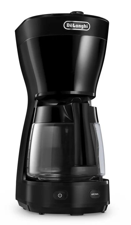 De’Longhi - BK icm16210 Filterkaffeemaschine, 1.25 liters, Schwarz