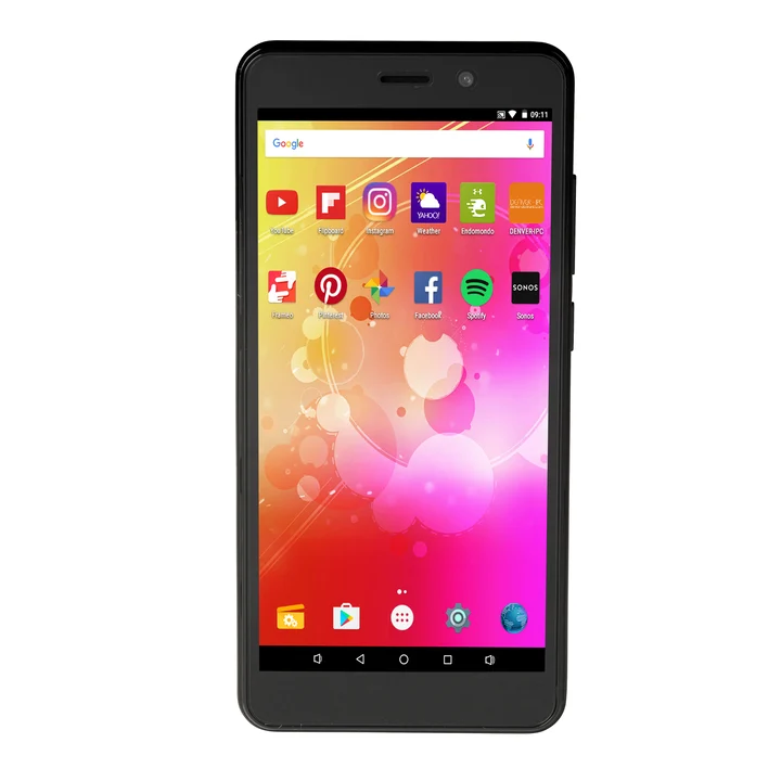Denver - Electronics (Go Edition Smartphone SCQ-50001G mit 4,95"" Display und Quad Core Prozessor, schwarz