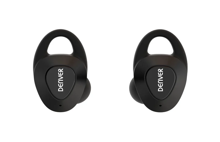 Denver Electronics TWE-51 Bluetooth In Ear Binaural Wireless Headset Black - Akku 50 mAh und Gehäuse 500 mAh, Intraaural, 20-20000 Hz, Black
